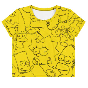 Simpsons Crop Tee