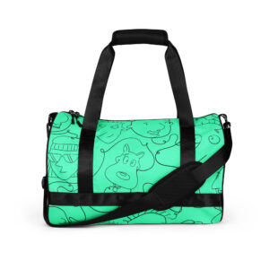 Mint Funnie Gym bag