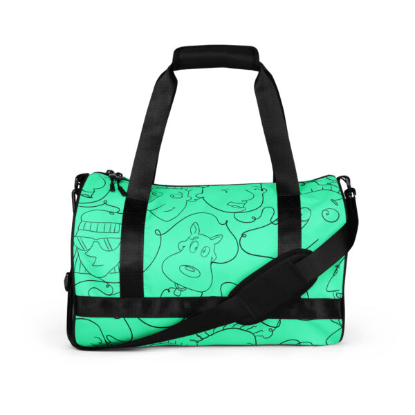 Mint Funnie Gym bag