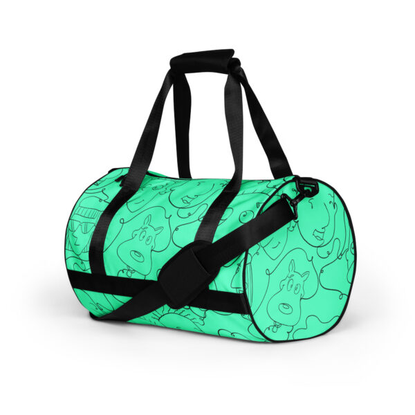 Mint Funnie Gym bag - Image 5