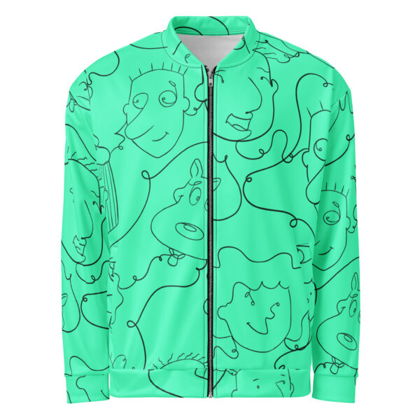 Mint Funnie Bomber Jacket