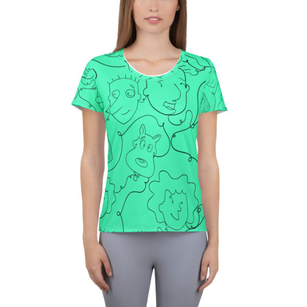 Mint Funnie Tee